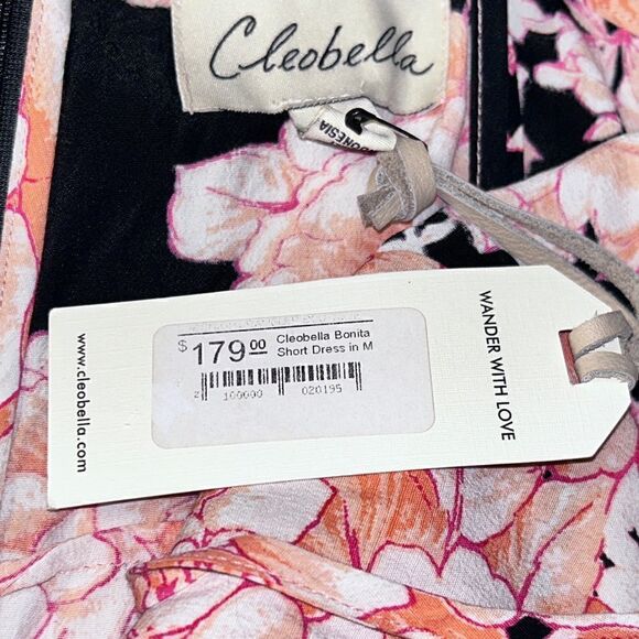 Cleobella Bonita Dusty Rose Mini Dress - Picture 11 of 11